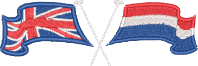 Union and Dutch Flags